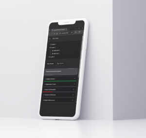 Mobile mit Remy Report